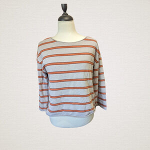 Madewell Striped Oversized Knit Top Size S